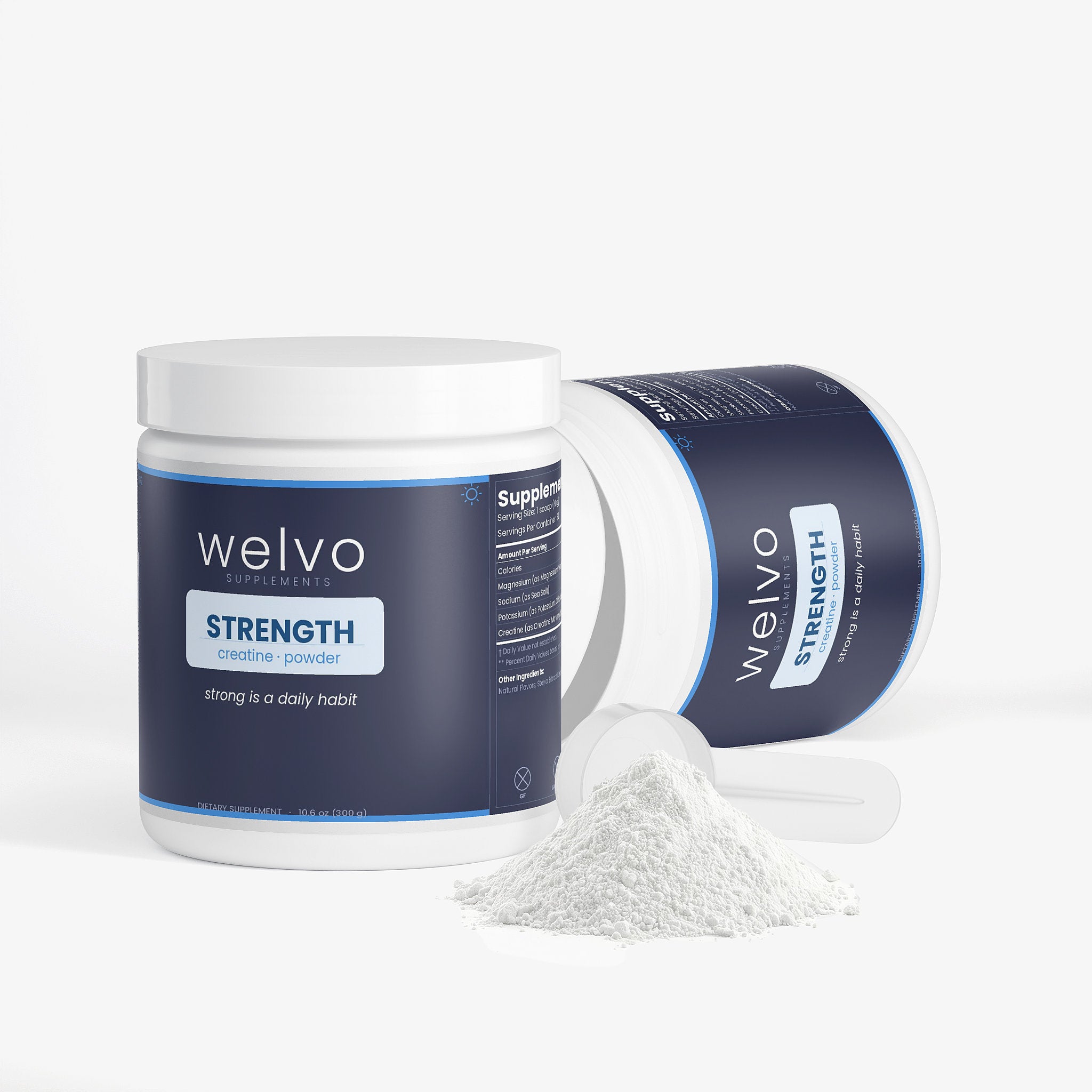 02 STRENGTH — Creatine Hydration Powder | Welvo