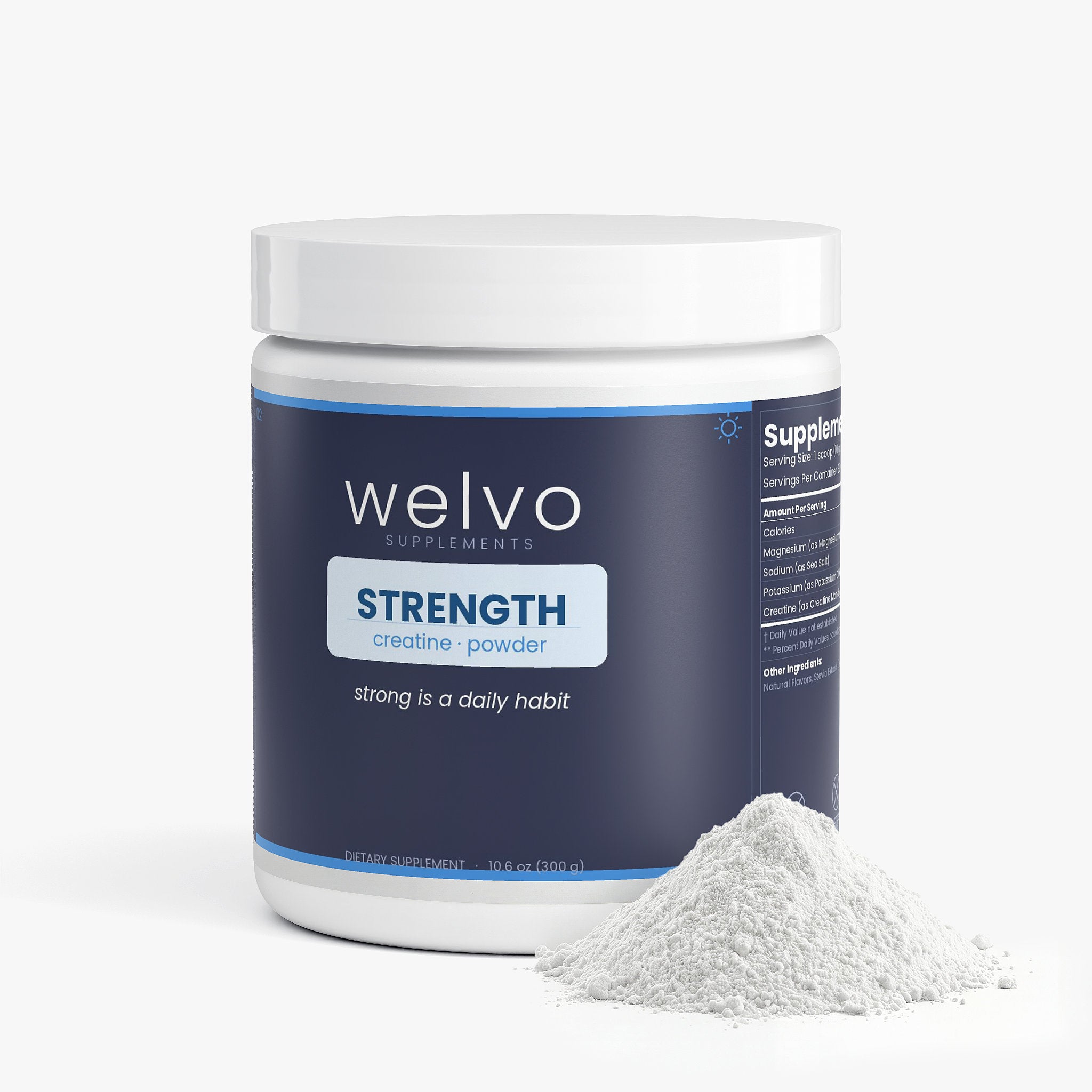 02 STRENGTH — Creatine Hydration Powder | Welvo